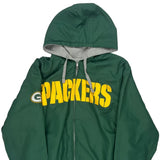 Packers Nfl Football Windbreaker - XL Green Polyester