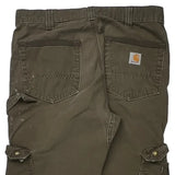 Carhartt Cargo Trousers - 32W 32L Brown Cotton