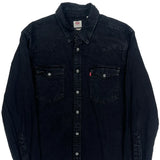 Levis Denim Shirt - Medium Black Denim