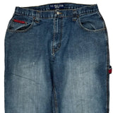 U.S. Polo Assn. Cargo Jeans - 36W 22L Blue Cotton Blend