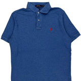 Polo By Ralph Lauren Polo Shirt - XS Blue Cotton