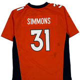 Broncos Nike Nfl Jersey - Large Orange Polyester