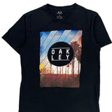 Oakley Graphic T-Shirt - Large Black Cotton