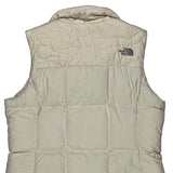 550 Fill The North Face Vest - Large Cream Down