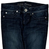 Guess Skinny Jeans - 31W UK 10 Dark Wash Cotton Blend