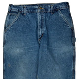 Carhartt Carpenter Jeans - 34W 34L Blue Cotton