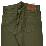 501 Levis Jeans - 29W 29L Green Cotton