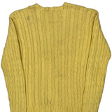 Ralph Lauren Sweater - Medium Yellow Cotton
