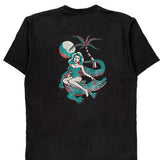 Skateboarding Dickies Graphic T-Shirt - Medium Black Cotton