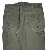 Carhartt Carpenter Trousers - 34W 34L Grey Cotton