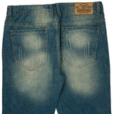 Unbranded Denim Shorts - 34W 11L Blue Denim