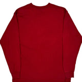 Adidas Graphic Long Sleeve T-Shirt - XL Red Cotton