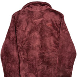 The North Face Fleece Jacket - XL Burgundy Polyester
