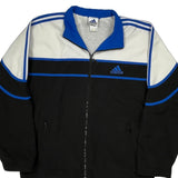 Adidas Track Jacket - Large Black Polyester