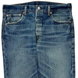 501 Levis Jeans - 34W 32L Blue Cotton