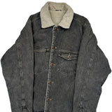Unbranded Oversized Denim Jacket - Medium Grey Denim