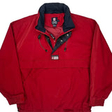Chaps Ralph Lauren Windbreaker - Medium Red Cotton