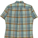 Tommy Hilfiger Checked Short Sleeve Shirt - Large Multicoloured Cotton
