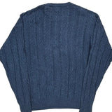 Chaps Ralph Lauren Sweater - Large Blue Cotton