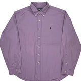 Ralph Lauren Shirt - 2XL Purple Cotton