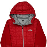 The North Face Puffer - Medium Red Polyester
