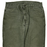 Dickies Carpenter Pants - 36W 31L Green Cotton