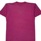 Unbranded Single Stitch T-Shirt - Medium Pink Cotton Blend