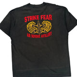 Air Defence Artillery Fruit Of The Loom Graphic T-Shirt - XL Black Cotton Blend