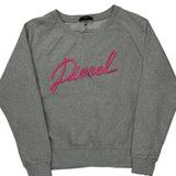 Diesel Sweatshirt - Small Pink Cotton