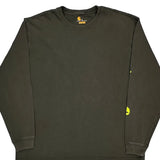 Carhartt Long Sleeve T-Shirt - XL Green Cotton