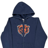 Chicago Bears Majestic Nfl Hoodie - XL Navy Cotton