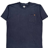 Dickies T-Shirt - XL Navy Cotton