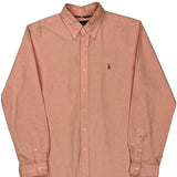 Ralph Lauren Shirt - Large Pink Cotton
