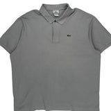 Lacoste Polo Shirt - 3XL Gray Cotton
