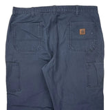 Carhartt Carpenter Trousers - 38W 31L Blue Cotton