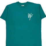 Hanes T-Shirt - XL Green Cotton Blend