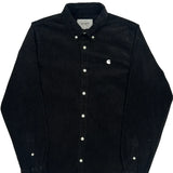 Carhartt Shirt - Small Black Corduroy