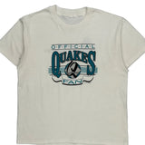 Single Stitch Official Quakes Fan Unbranded T-Shirt - Large Blue Cotton