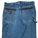 Wrangler Carpenter Jeans - 34W 29L Blue Denim