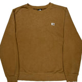 The North Face Sweatshirt - Large Brown Cotton