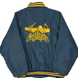 Rock Act Dunbrooke Graphic Varsity Jacket - XL Blue Polyester