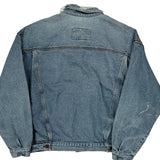 Camel Oversized Denim Jacket - XL Blue Denim