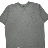 Carhartt T-Shirt - 2XL Grey Cotton