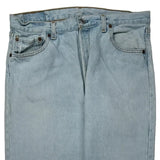 501 Levis Jeans - 32W 30L Light Wash Cotton