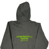 Construction Trades 2021-22 Carhartt Hoodie - Medium Grey Cotton