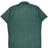 Dickies Short Sleeve Shirt - Large Green Cotton