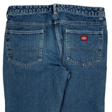 Dickies Jeans - 34W UK 14 Blue Cotton