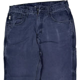 Carhartt Carpenter Trousers - 32W 30L Blue Cotton