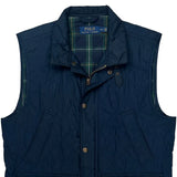 Polo By Ralph Lauren Vest - Medium Blue Polyester