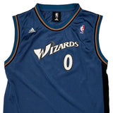 Washington Wizards Adidas #0 Gilbert Arenas Jersey - XL Blue Polyester